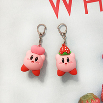 (Stars Card Ratio) Nintendo Strawberry Cabbie Loving Cabbie Bag bag small pendant silicone material 5cm