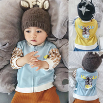 Baby Small Jacket Spring Autumn Slim Fit Baby Boy Baby Boys Spring Clothing 2020 Spring Festival Male Baseball Uniform