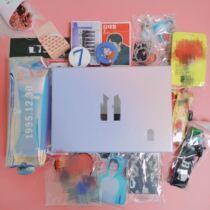 Bulletproof Teen Group Star Perimeter Key Buttoned Pen bag Postcard gift box Kim Tae-henan V should be provided with a big gift package suit