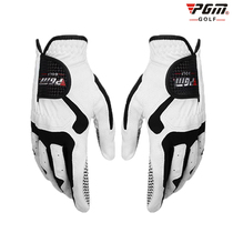 Golf gloves men superfiber cloth single fitness gloves GOLF boys sun anti-slip wear resistant sports gloves