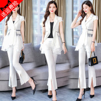 2021 Fashion big code Retro high-end middle and long style Temperament Celebrities womens clothing High level Sensation Casual Goddess Van