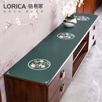 Ambience New Chinese TV Table Mat Tea Table Waterproof Oil-proof Waterproof Prevention and Prevention and Matthew Leather Table Cloth