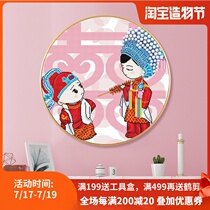 KS hand-made 2020 new love training love deep modern Chinese living room bedroom dining room diamond painting
