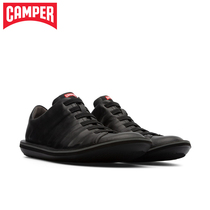 Camper Watches Mens Shoes Beetle Fashion Casual Shoes Trend Spring and Autumn Black Vintage Comfortable Commuter Single Shoes