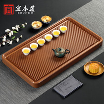 German Bakelite tea tray Household solid wood simple electric bakelite Kung Fu tea dry bubble small tea table Small tea tray