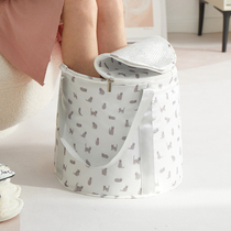Bubble Foot Bucket Portable Bubble Foot Bag Washbasin Outdoor Foldable Water Basin Travel Theorizer Insulation Wash Feet Bucket Over Calf
