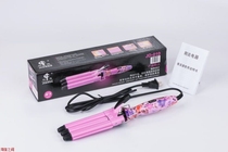 Jianda 010 Korea water ripple electric roll Rod three sticks egg roll roll roll curling iron