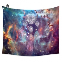 New tapestry Bedroom hanging cloth dream catcher net Digital printing tapestry Home mural European and American windows