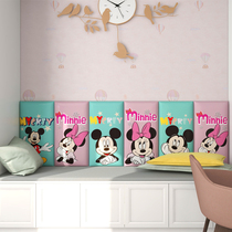 Childrens collision prevention package Mickey tatami wall fenced collision prevention corner kindergarten baby animation cartoon wall stick to self-adhesion