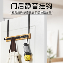 Hook behind door hook clothes free punch door bedroom door door back to bathroom clothes hook hanging shelf