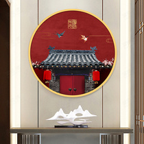 2021 New Cross Stitch Diamond painting full of Chinese style new Chinese frame Crystal living room small 5D round