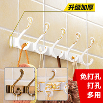 Clothes hook Wall Wall entry clothes adhesive hook antique porch hangers bedroom door rear coat hook hook