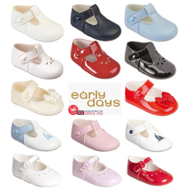 Spot British Early Days boys and girls baby toddler shoes baby soft bottom soft leather step shoes shoes