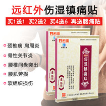 Baiyunshan far infrared dampness painkillers rheumatic arthritis plaster joint pain ointment Huoxuezhi QB