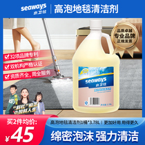 seaways carpet cleaner high foam descaling decontamination dense foam strong cleaning 3 78L