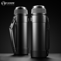 Thermos kettle Large capacity portable outdoor household stainless steel car large thermos cup mens warm water cup thermos