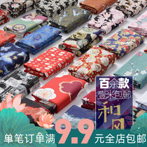 Japanese style Japanese and wind fabrics handmade DIY pure cotton fabric kimono fabric kimono wardrobes The ancient wind Han clothes cloth art 2