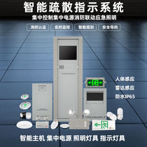 Intelligent fire emergency lighting evacuation system A type EPS power supply centralized control 24V36v low voltage safety export