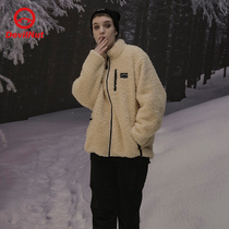 DEVIL NUT Tide brand demon men and women same paragraph fleece cashmere Lamb hair teddy jacket BF AET