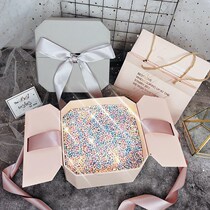 Gift box box exquisite Korean version of ins Wind birthday lipstick gift gift empty box subnet red creative stream Planet