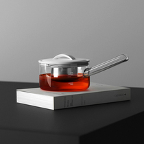 Sanjie glass side to cook teapot tea maker Net red small electric pottery stove high temperature boiling water bubble teapot set