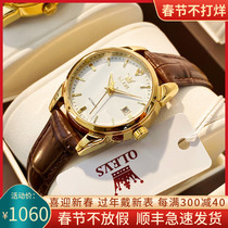 Swiss temperament small watch ladies mechanical watch brand waterproof famous brand simple belt small dial womens watch