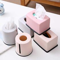 Paper towel box living room tissue box roll paper cylinder