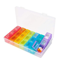 7 days a week 21 squares seven day medicine box colorful medicine box medicine box box