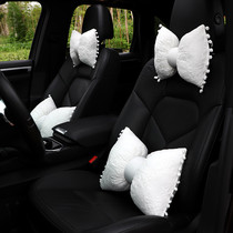 Car headrests waist by car Neck cushion waist cushion Personality Fashion Seat Back Cushion Car Backrest Waist Cushion