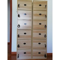 Locker Locker Wooden with lock storage Small cupboards Beauty hair Shop Bag Cupboard Deposit locker locker Deposit Cabinet Staff Deposit Cabinet