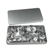  Stainless Steel 27 Pieces Kit Cookies Mold Cookies Chocolate Cake Baking Suit DIY Fancy Kitchenette