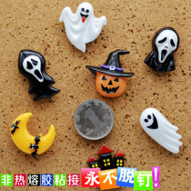 7 colors 7 grain resin Halloween Pumpkin by nail workword Color Nail Creative Cork Big Head Figuratively Nail Wall Nail