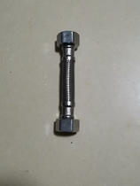 4-point inner wire straight stainless steel braided pipe adapter 4-point conversion head