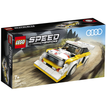 LEGO LEGO 76897 Audi 1985S1 Racing car 7-year-old building blocks Childrens toy gift