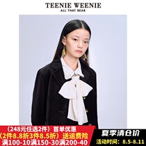 Teenie Weenie Small Bear Super Costume Seemy Lean College Winter 2021 Winter Womens Clothing TTJK214902S