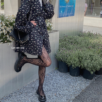 LET ME SEE lace lolita stockings female Japanese cute JK fishnet socks ins pattern pantyhose thin