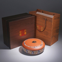 Purple sand tea pot ceramic tea pot ceramic tea pot packaging general tea cake jar gift box customization