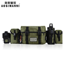 Casual Kettle pockets Men and women Detachable pockets Multi-functional outdoor sports Travel Chauding Running skew satchel