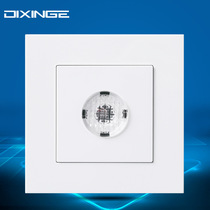 86-steel frame panel intelligent 220V automatic sensing incandescent energy-saving lamp home floor sound and light control time-lapse switch