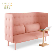 New double triple seat Nordic light luxury simple card seat dining room living room casual cafe place high back sofa