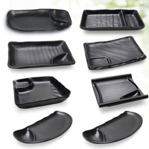 A5 Melamine Cutlery Day Style Commercial Imitation Porcelain Restaurant Plastic Bigg Small Eats Zero Food Dumplings Sauces Dish Grill Pan