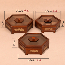 Exquisite Korean storage box dry fruit box candy box household split with cover spot large round sugar box Fashion