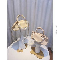 MissChen original cloud cirrus cloud Shu bag milk whirring yellow and pink came