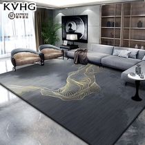 KVHG modern ins carpet living room bedroom room Chinese light luxury simple gray sofa coffee table carpet