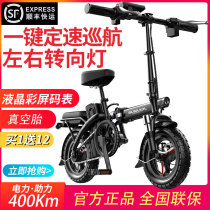 German famous folding electric bicycle lithium battery portable car driving battery car to help small electric car