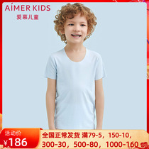 Adore Childrens MODAL No-mark series of boys short sleeve blouses AK2120031