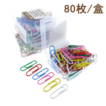 Color Back-shape Needle Pins Clips Metal Candy Color Mix Creative incorporate Dont bookmark classified Office Supplies