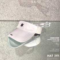 (Official direct mail) SMFK six-pointed star sunscreen breathable three-color tennis cap Ivory White Graphite Black