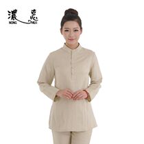 Thick Whirlpool 1051 Ladies Yoga Suit Zen Meditation Meditation Meditation Practice Utiliturally hand painted hygroscopic and breathable