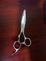 Thunderbolt willow leaf haircut scissors fat scissors Japanese texture to double-edged left hand scissors